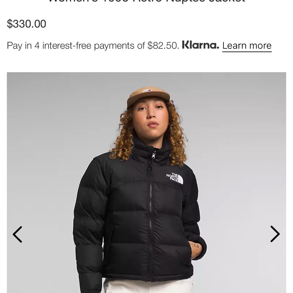 North face jacket